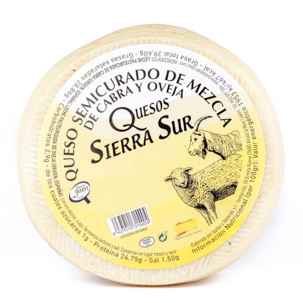 Queso semicurado de mezcla Entero